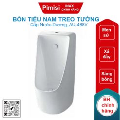Bồn tiểu nam treo tường Inax AU-468V AquaCeramic 0.5L