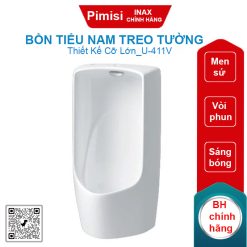 Bồn tiểu nam treo tường Inax U-411V