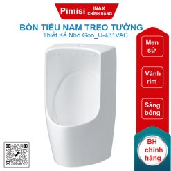 Bồn tiểu nam treo tường Inax U-431VAC cấp âm