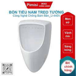 Bồn tiểu nam treo tường Inax U-440V