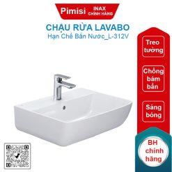 Chậu rửa lavabo Inax L-312V treo tường