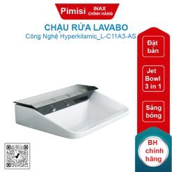 Chậu rửa lavabo Inax L-C11A3-AS đặt bàn tích hợp tự động