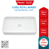 Chậu rửa lavabo Viglacera CM01 đặt bàn