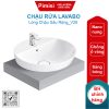 Chậu rửa lavabo Viglacera V26 đặt bàn
