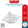 Chậu rửa lavabo góc Inax L-281V treo tường
