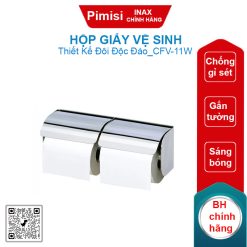 Hộp giấy vệ sinh Inax CFV-11W thép không gỉ