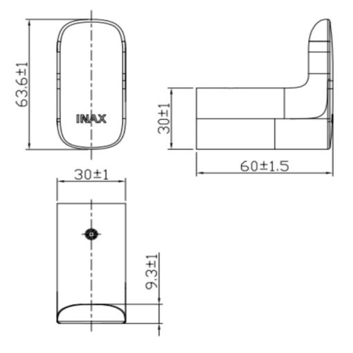 Móc treo quần áo Inax KFS-941V S Series - Ảnh 2