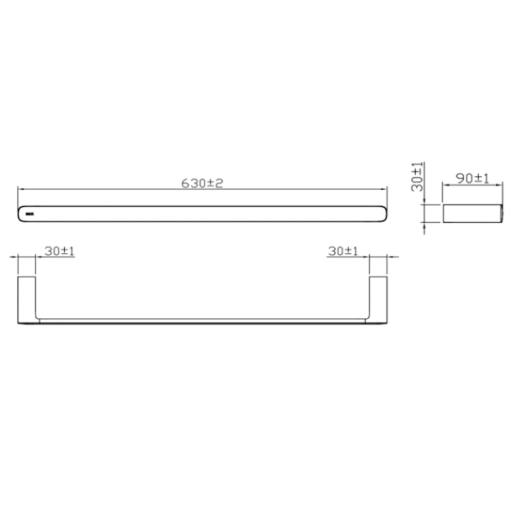 Thanh treo khăn Inax KFS-945V S Series - Ảnh 2