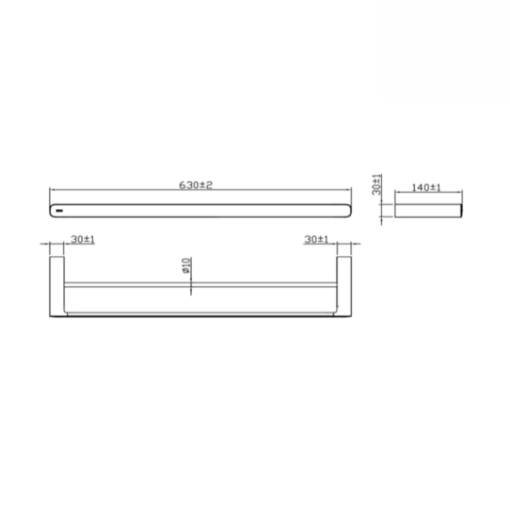 Thanh treo khăn Inax KFS-945VW S Series - Ảnh 2
