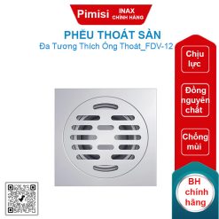 Phễu thoát sàn Inax FDV-12 vuông 120x120mm