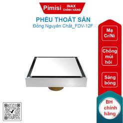 Phễu thoát sàn Inax FDV-12F vuông 120x120mm