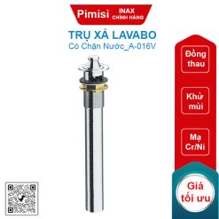 Trụ xả lavabo Inax A-016V có chặn nước
