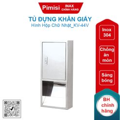 Tủ đựng khăn giấy Inax KF-44V Inox 304
