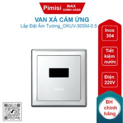 Van xả cảm ứng Inax OKUV-30SM-0.5 220V
