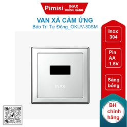 Van xả cảm ứng Inax OKUV-30SM dùng pin