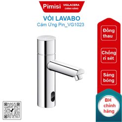 Vòi lavabo Viglacera VG1023 cảm ứng pin