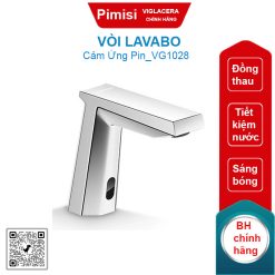 Vòi lavabo Viglacera VG1028 cảm ứng pin lạnh