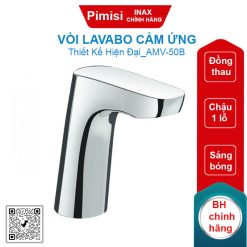 Vòi lavabo cảm ứng Inax AMV-50B sáng bóng