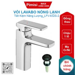 Vòi lavabo nóng lạnh Inax LFV-632S-2 1 lỗ