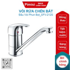Vòi rửa chén bát nóng lạnh Inax SFV-212S