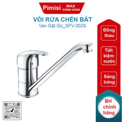 Vòi rửa chén bát nóng lạnh Inax SFV-302S