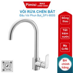 Vòi rửa chén bát nóng lạnh Inax SFV-800S