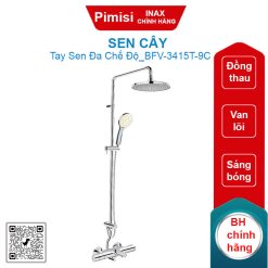 Vòi sen cây nhiệt độ Inax BFV-3415T-9C