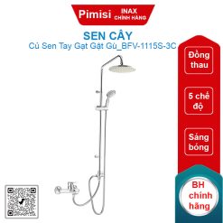 Vòi sen cây nóng lạnh Inax BFV-1115S-3C