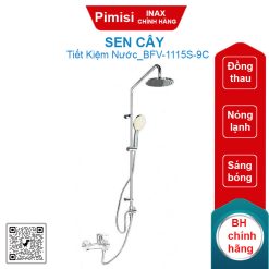 Vòi sen cây nóng lạnh Inax BFV-1115S-9C