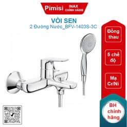 Vòi sen tắm nóng lạnh Inax BFV-1403S-3C
