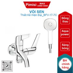 Vòi sen tắm tay tăng áp Inax BFV-17-7C