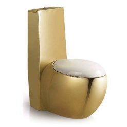 Bồn cầu nghệ thuật mạ vàng  A-3966G-2