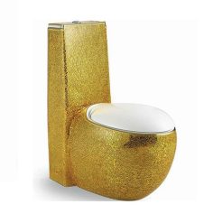 Bồn cầu nghệ thuật mạ vàng  A-3966G-3