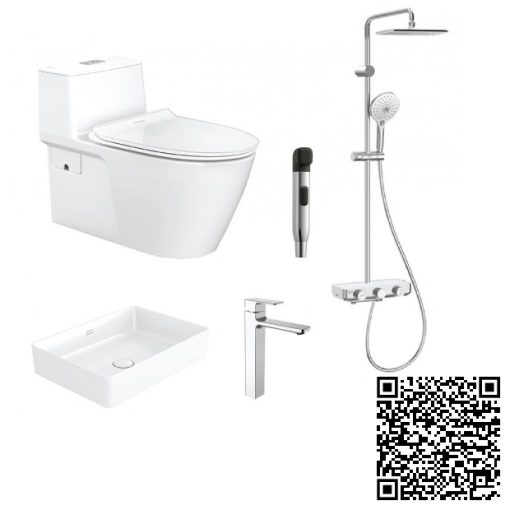 Combo Thiết bị vệ sinh American A16 VF1808ET-WPF420-WF1301-WFTS28B-WF4952