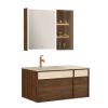 Bộ tủ chậu & tủ gương size 100cm JOMOO A2502-16CE-1