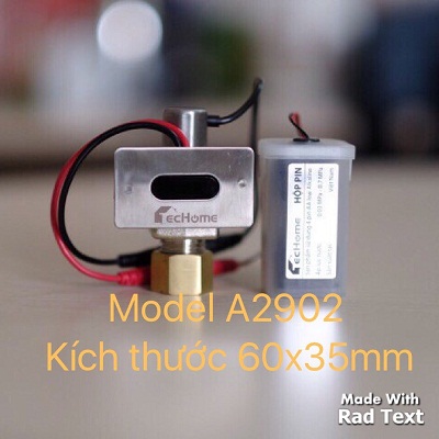 Van xả cảm ứng Techome A2902