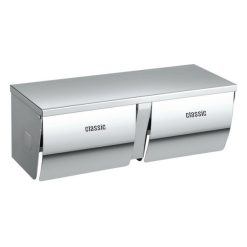 Hộp đựng giấy vệ sinh đôi Inox 304 Classic A717B