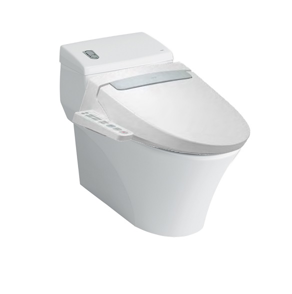 Bồn cầu 1 khối nắp điện tử INAX AC-1008R-CW-H20VN