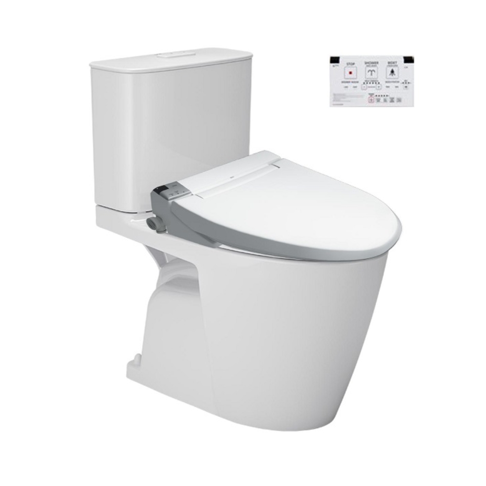 Bồn cầu 2 khối nắp điện tử INAX AC-602-CW-KA22AVN