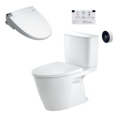 Bồn cầu 2 khối xả cảm ứng nắp điện tử INAX ACT-602-CW-KA22AVN