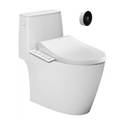 Bồn cầu 1 khối cảm ứng nắp điện tử INAX ACT-902-CW-H17VN