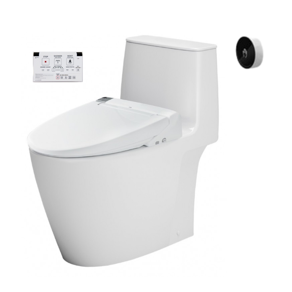 Bồn cầu 1 khối nắp điện tử INAX ACT-902-CW-KA22AVN