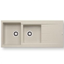 Chậu rửa bát bằng đá Alazia 3/4B1D