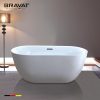 Bồn tắm đặt sàn Bravat B25788W-1-ENG