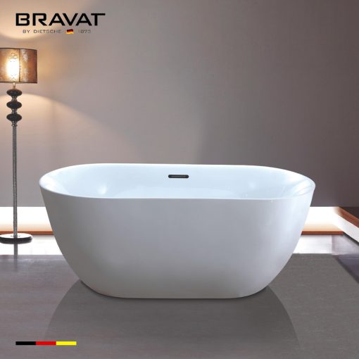 Bồn tắm đặt sàn Bravat B25788W-1-ENG