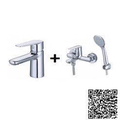 Combo Thiết bị vệ sinh Caesar 2 B380CU-S383C Nóng Lạnh