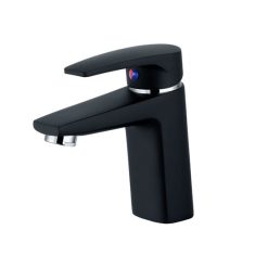 Vòi chậu lavabo nóng lạnh màu đen Caesar B390CBU