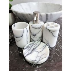 Bộ phụ kiện phòng tắm đá mỹ nghệ Eximstone B6