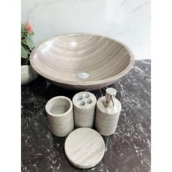 Bộ phụ kiện phòng tắm đá mỹ nghệ Eximstone B7