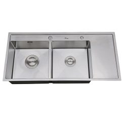 Chậu rửa bát 2 hố có bàn Bancoot 1046R